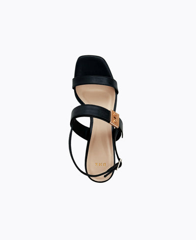 Melody Heel Sandals - Black