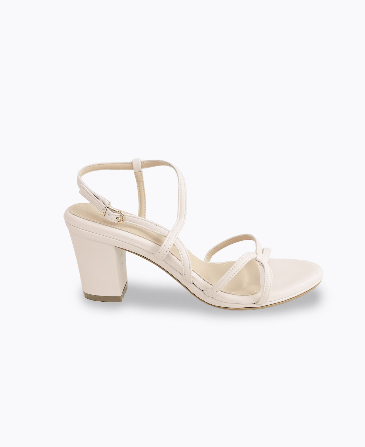 Marisol Strappy Heel Sandals - Beige
