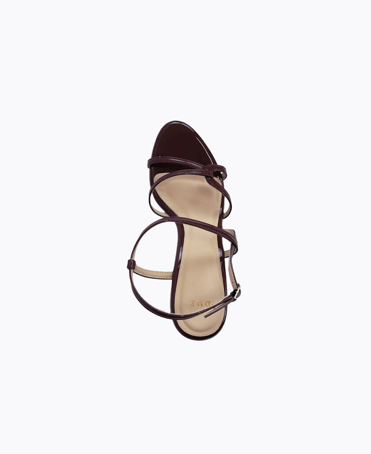 Marisol Strappy Heel Sandals - Maroon