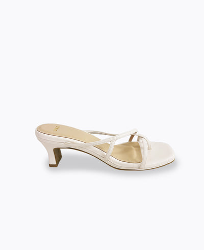 Lyra Heel Sandals - Beige