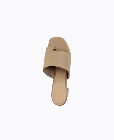 Dawn Heel Sandals - Nude