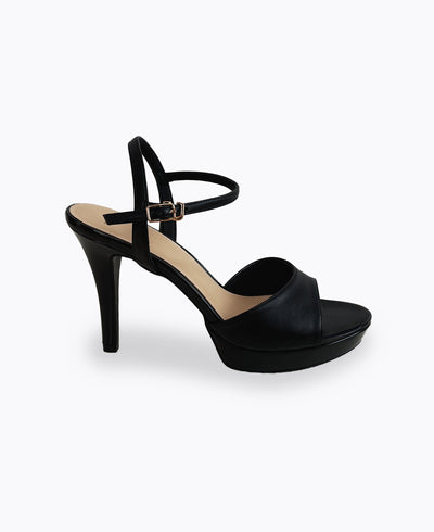 Isadora Heel Sandals - Black