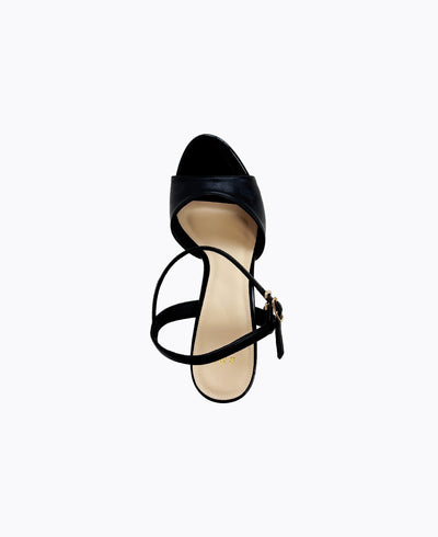 Isadora Heel Sandals - Black