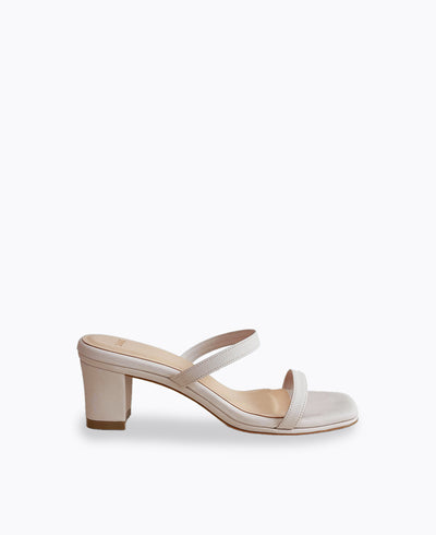 Ember Heel Sandals - Beige