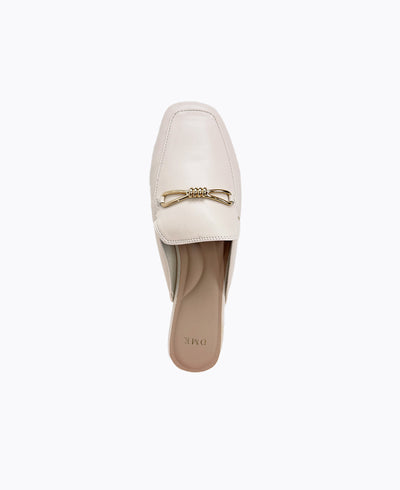 Lora Mule Loafers -  Beige