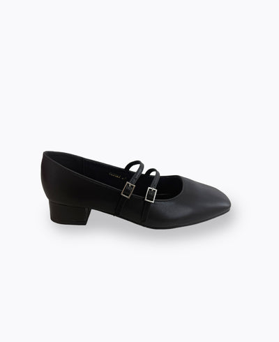 Carrie Mary Janes - Matte Black