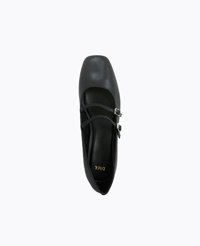 Carrie Mary Janes - Matte Black