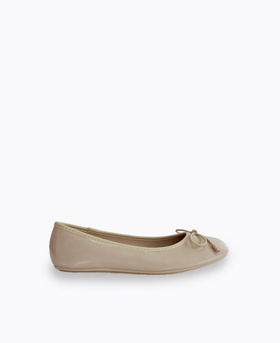 Lorrie Ballerina Flats - Nude