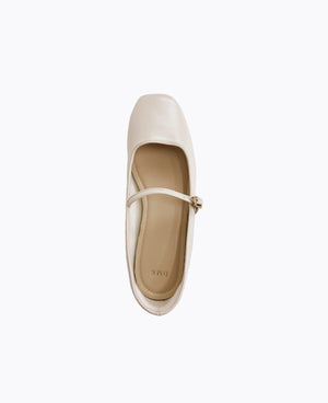 Juliana Mary Jane Flats - Beige