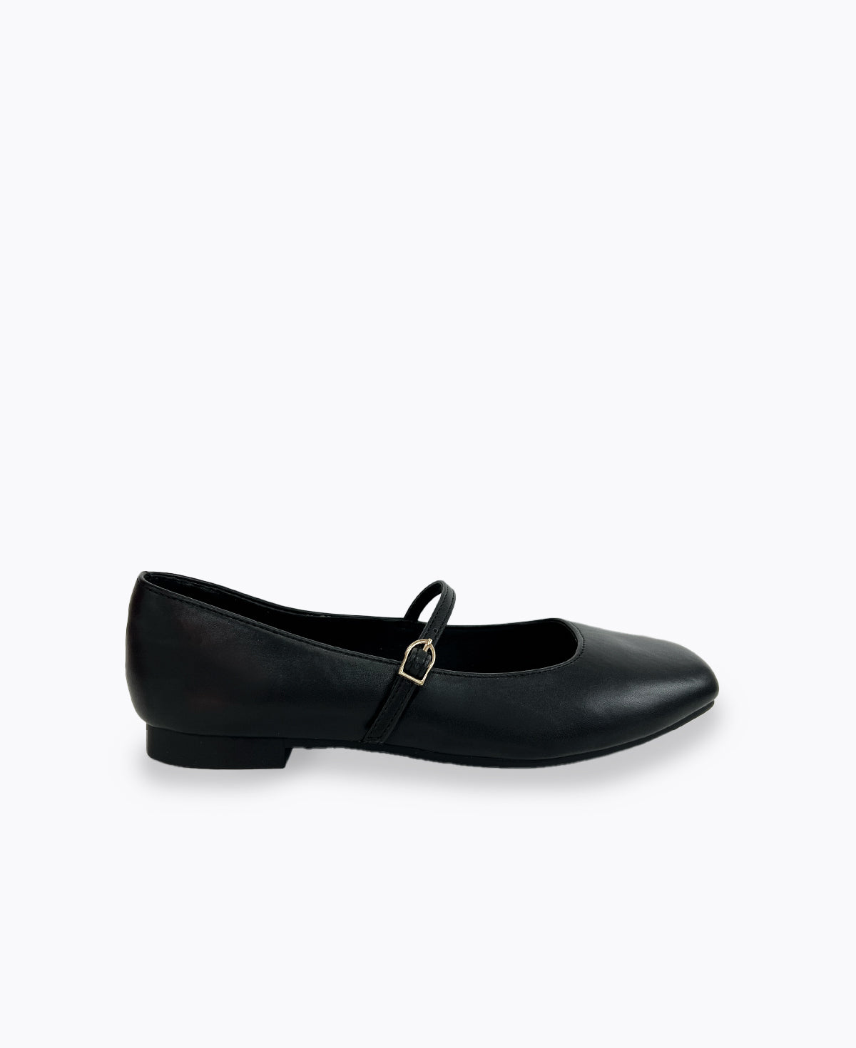 Juliana Mary Jane Flats - Black