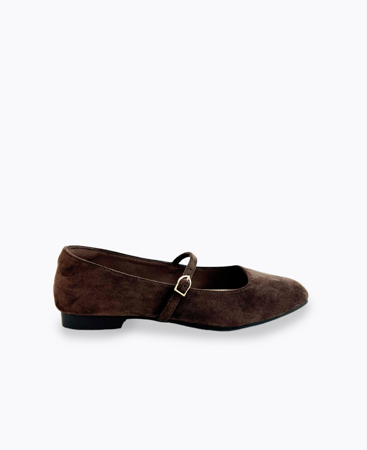 Juliana Mary Jane Flats - Brown