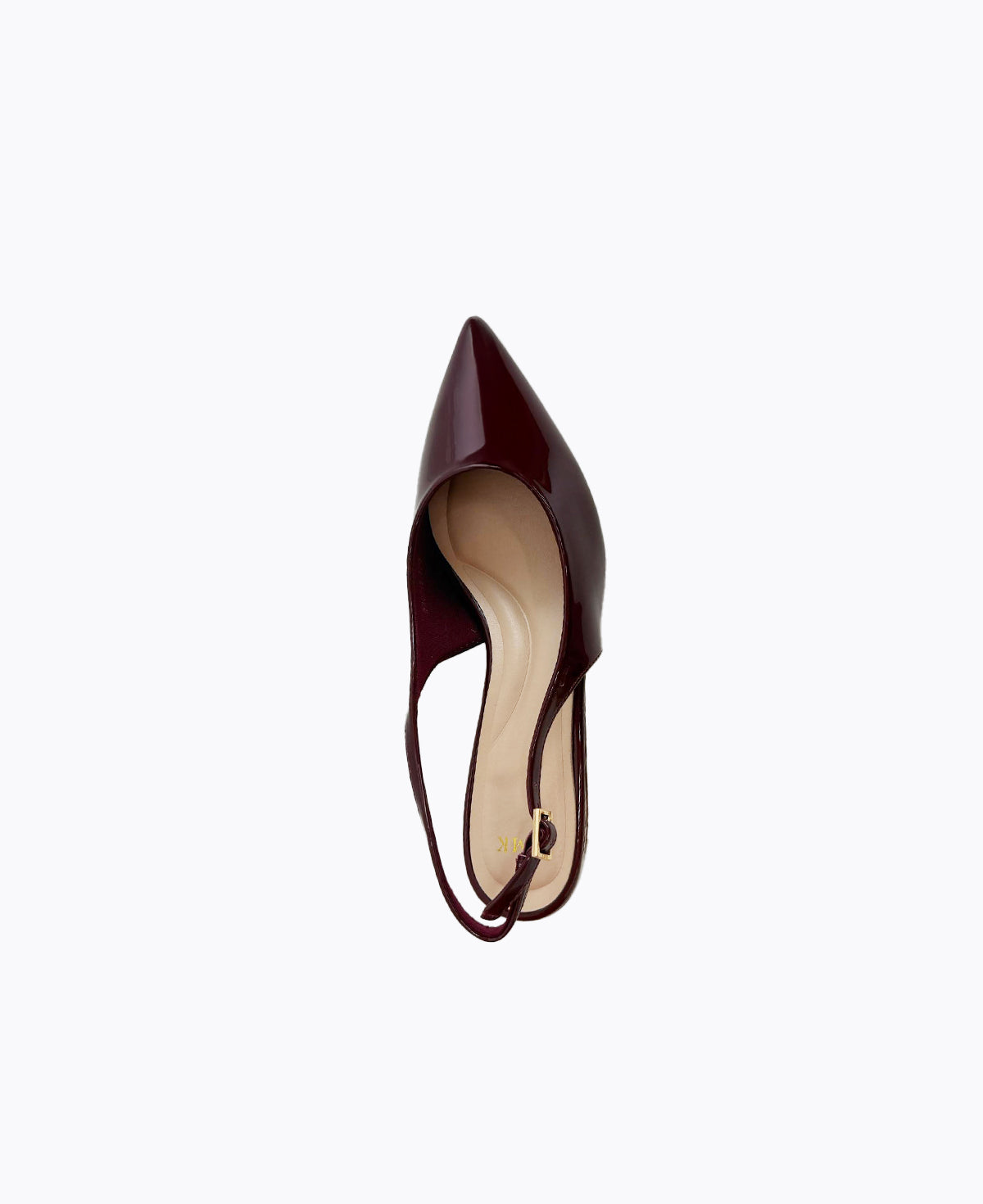 Rosalie Slingback Heel Pumps - Maroon