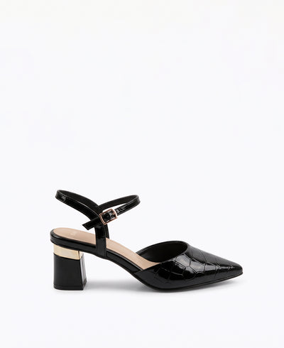 Braelyn Heel Pumps - Black