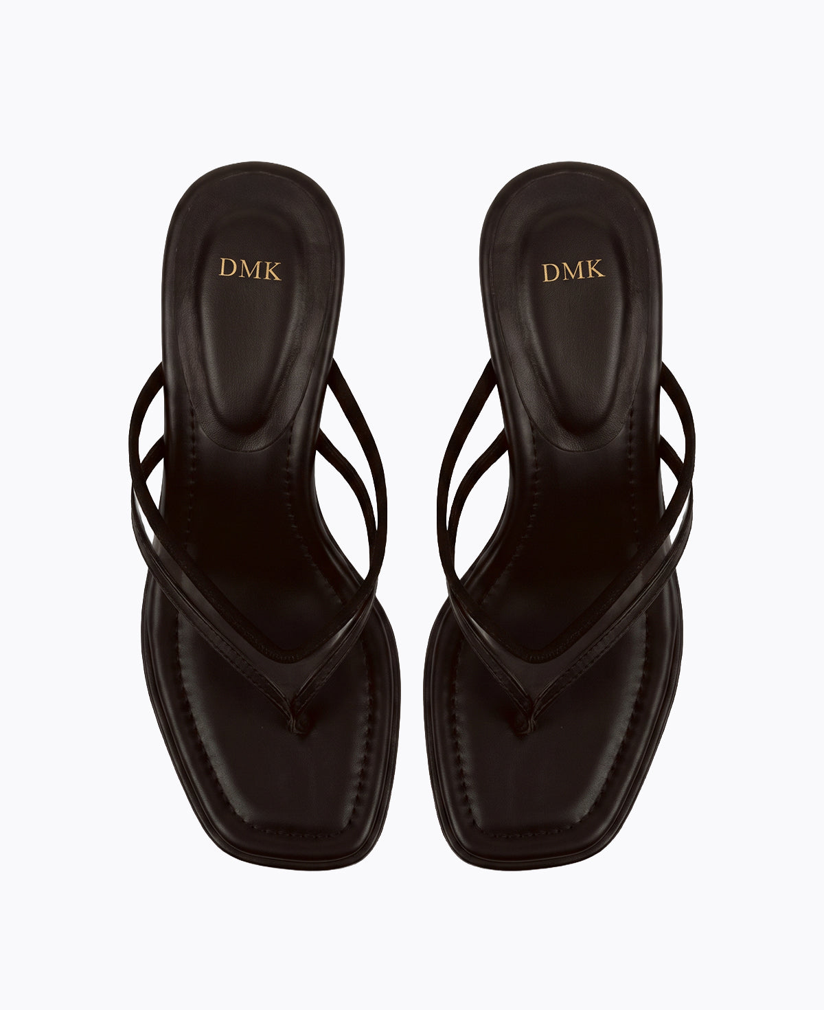 Lilith Thong Heel Sandals - Brown