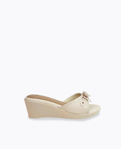 Keiko Heel Sandals - Beige
