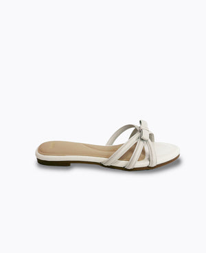 Chernice Flat Sandals - Beige