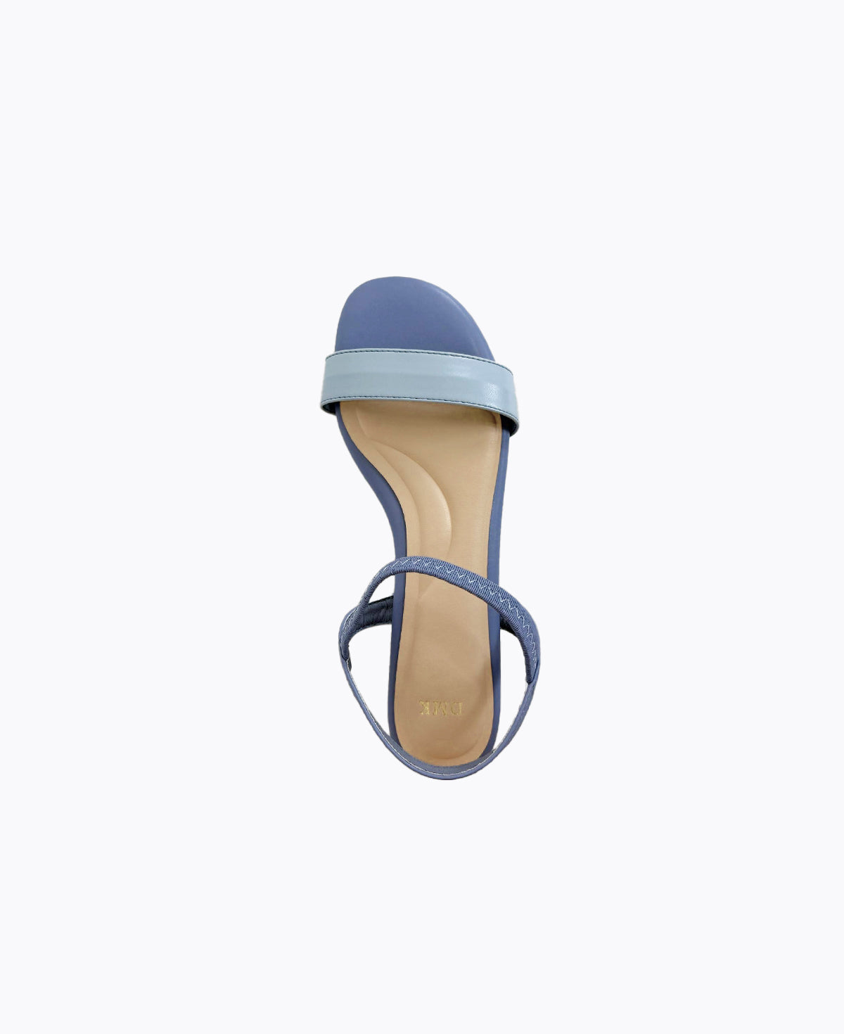 Mylene Strappy Flat Sandals - Blue