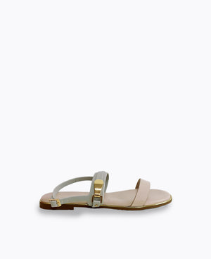 Nola Strappy Flat Sandals - Multi