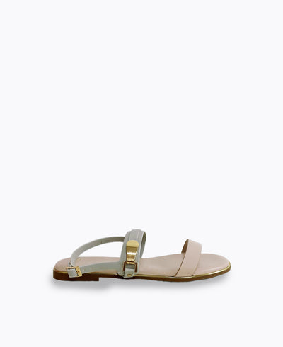 Nola Strappy Flat Sandals - Multi