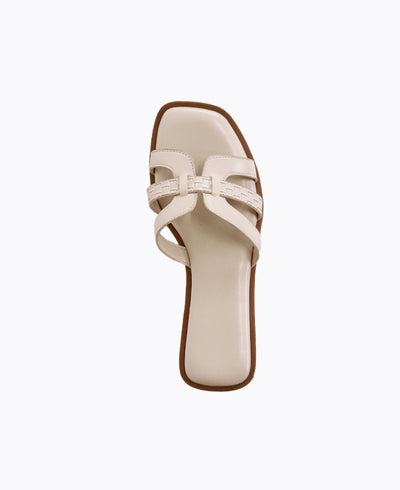 Erina Flat Sandals - Beige