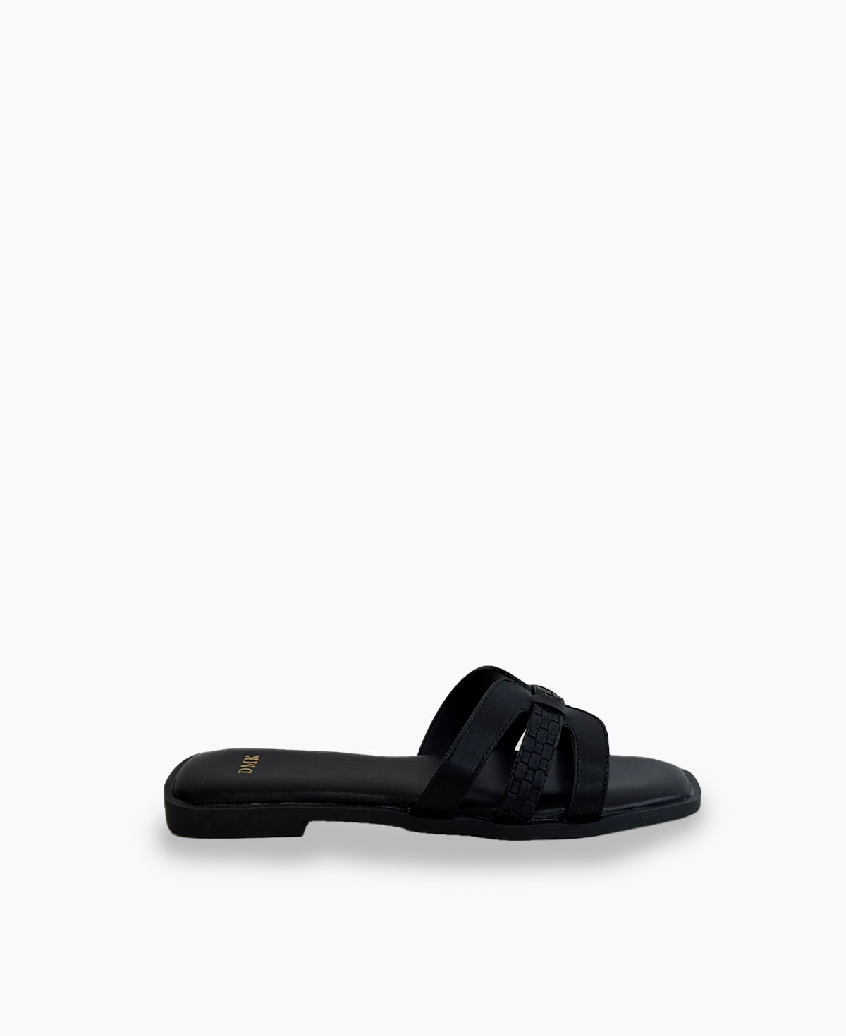 Erina Flat Sandals - Black