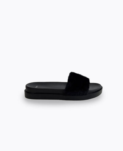 Lunelle Platform Sandals - Black