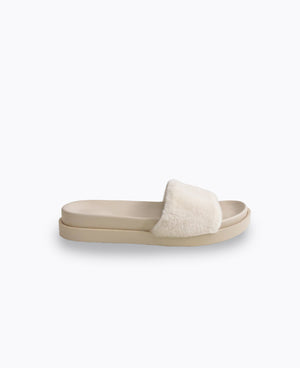 Lunelle Platform Sandals - Beige