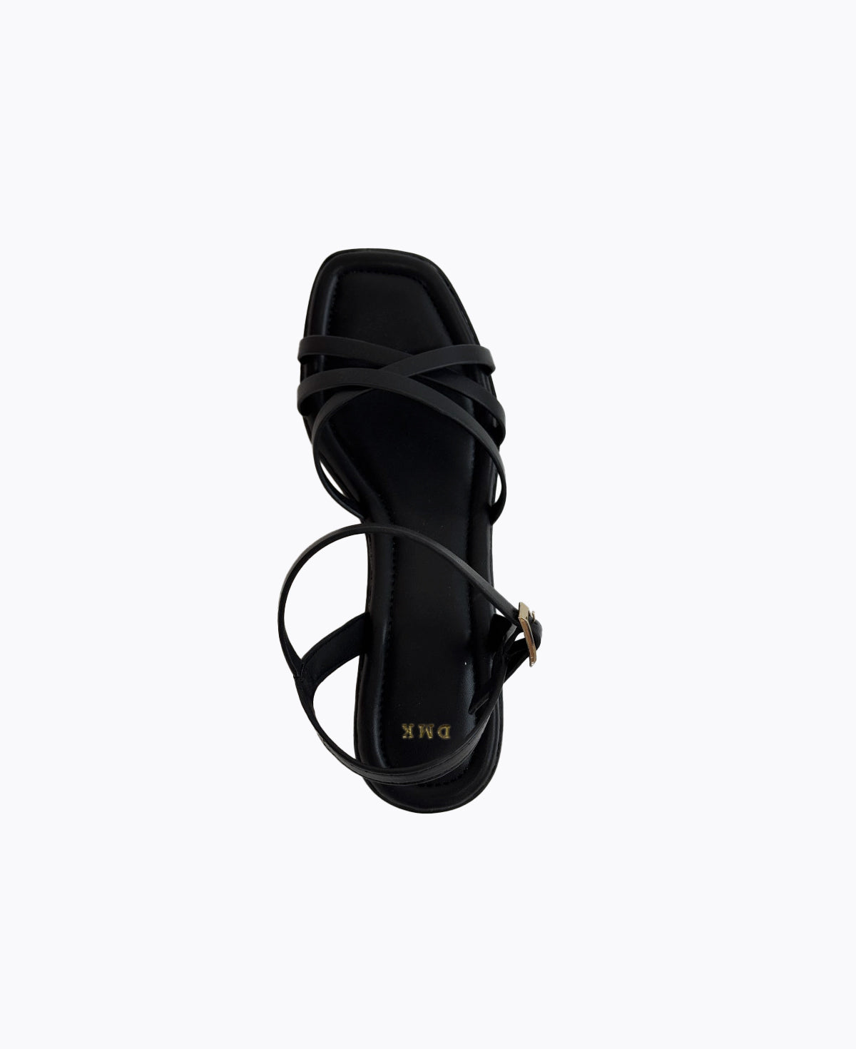 Celestial Platform Heel Sandals - Black