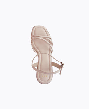 Celestial Platform Heel Sandals - Pink