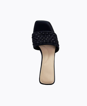 Lottie Heel Sandals - Black