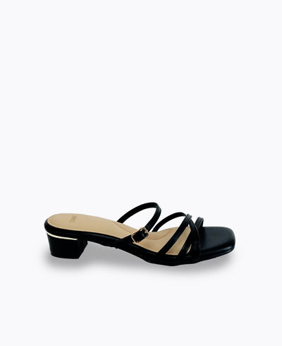 Kali Heel Sandals - Black