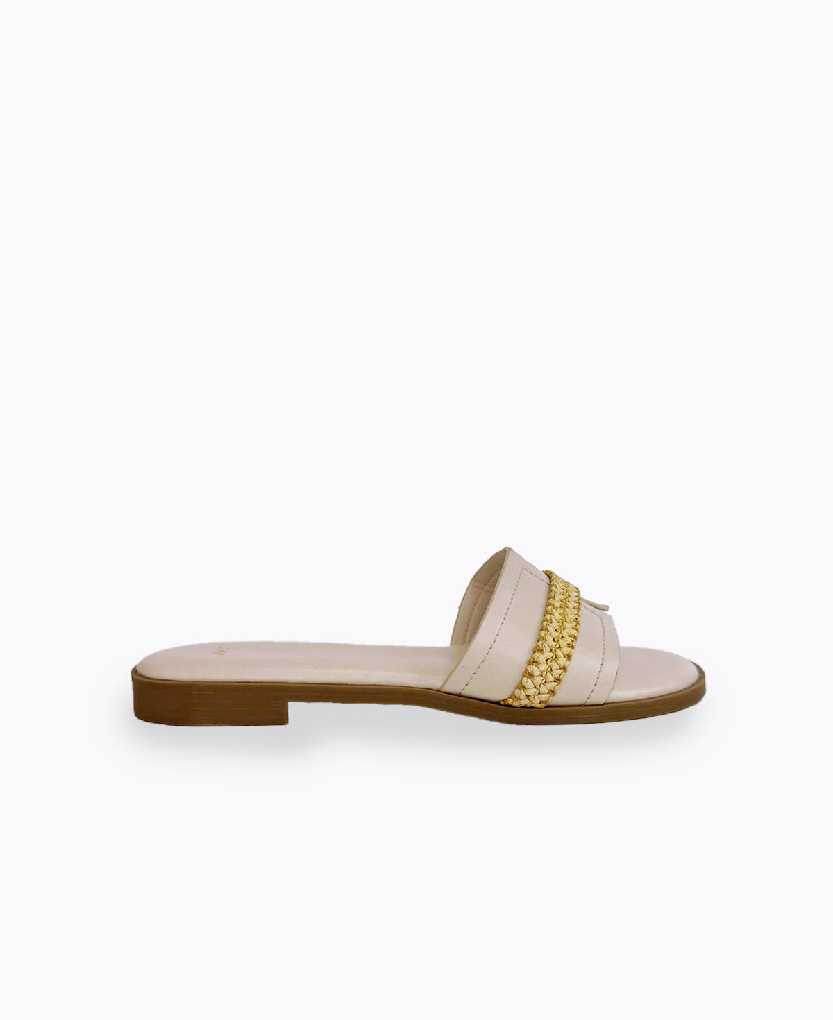 Tessa Flat Sandals - Beige
