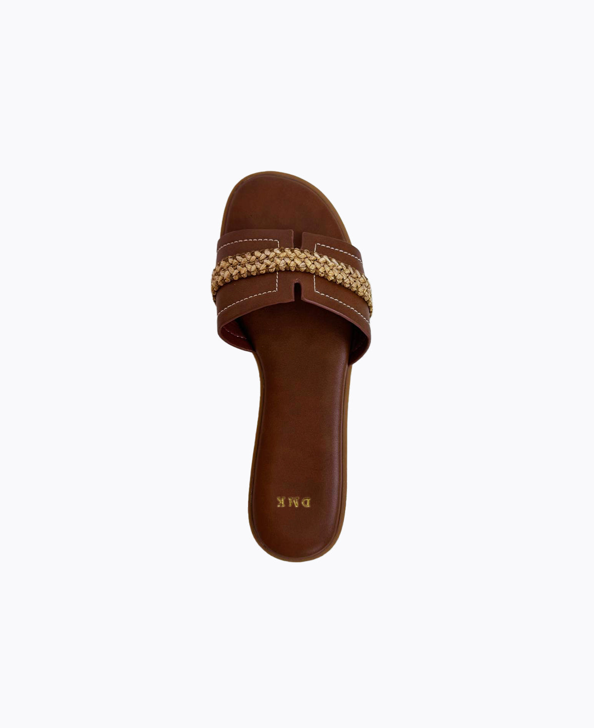 Tessa Flat Sandals - Brown