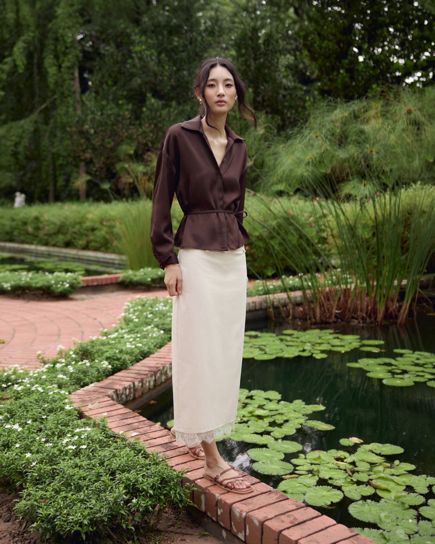 Elly Flat Sandals lifestyle