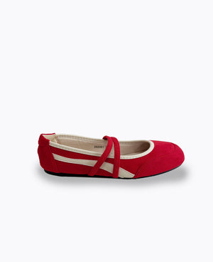Mika Ballerina Sneaker - Red