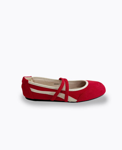 Mika Ballerina Sneaker - Red