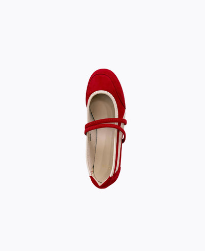 Mika Ballerina Sneaker - Red