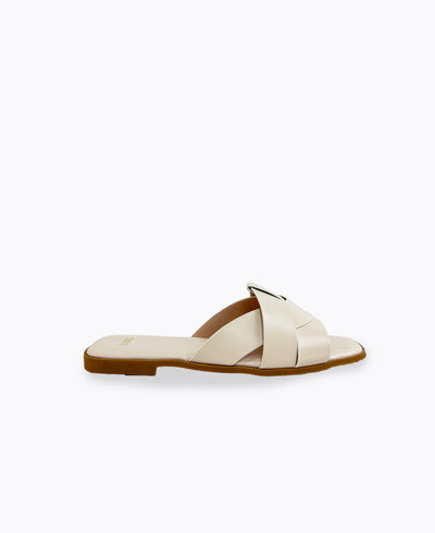 Ramona Flat Sandals - Beige