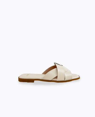 Ramona Flat Sandals - Beige