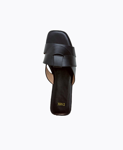 Ramona Flat Sandals - Black
