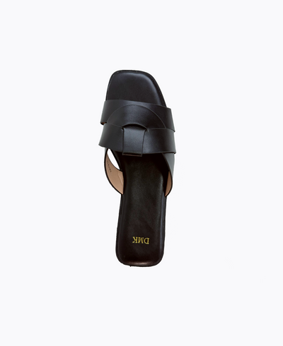 Ramona Flat Sandals - Black