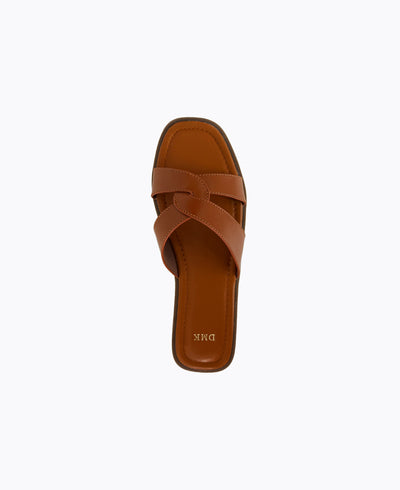 Billie Flat Sandals - Camel