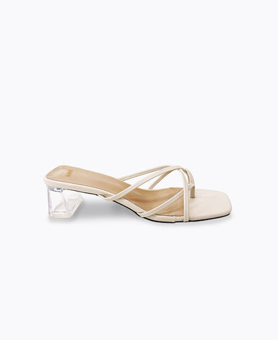 Gigi Heel Sandals - Beige