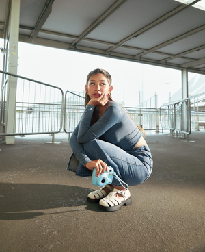 Jordyn Platform Sandals - Beige