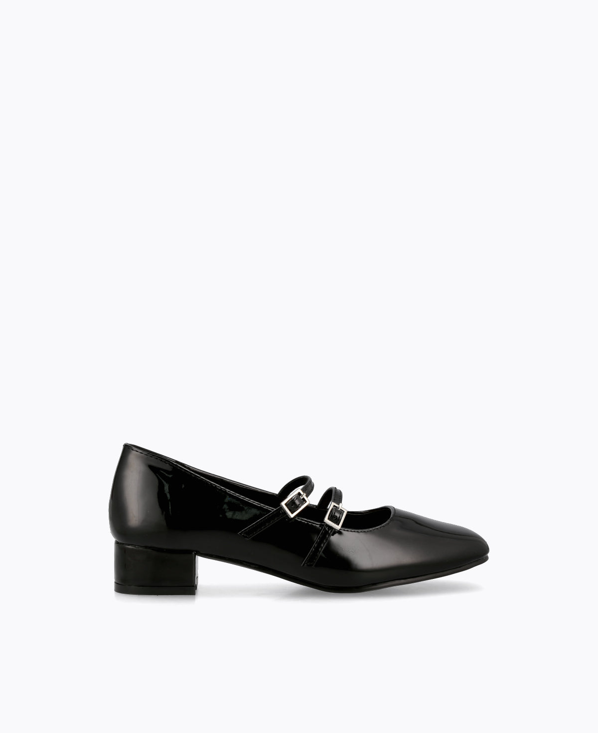 Carrie Mary Janes - Black (Patent/Glossy)
