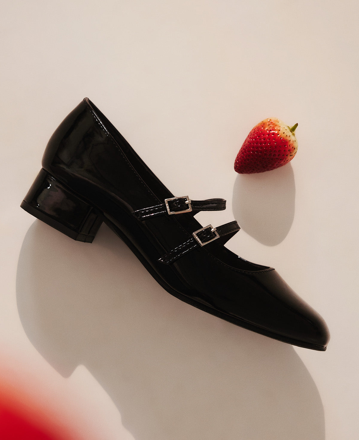 Carrie Mary Janes - Black (Patent/Glossy)