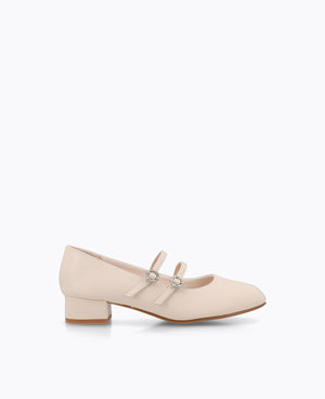 Carrie Mary Janes - Beige
