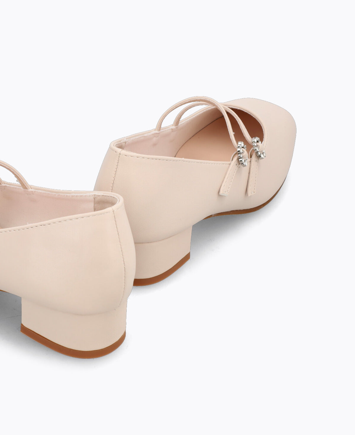 Carrie Mary Janes - Beige