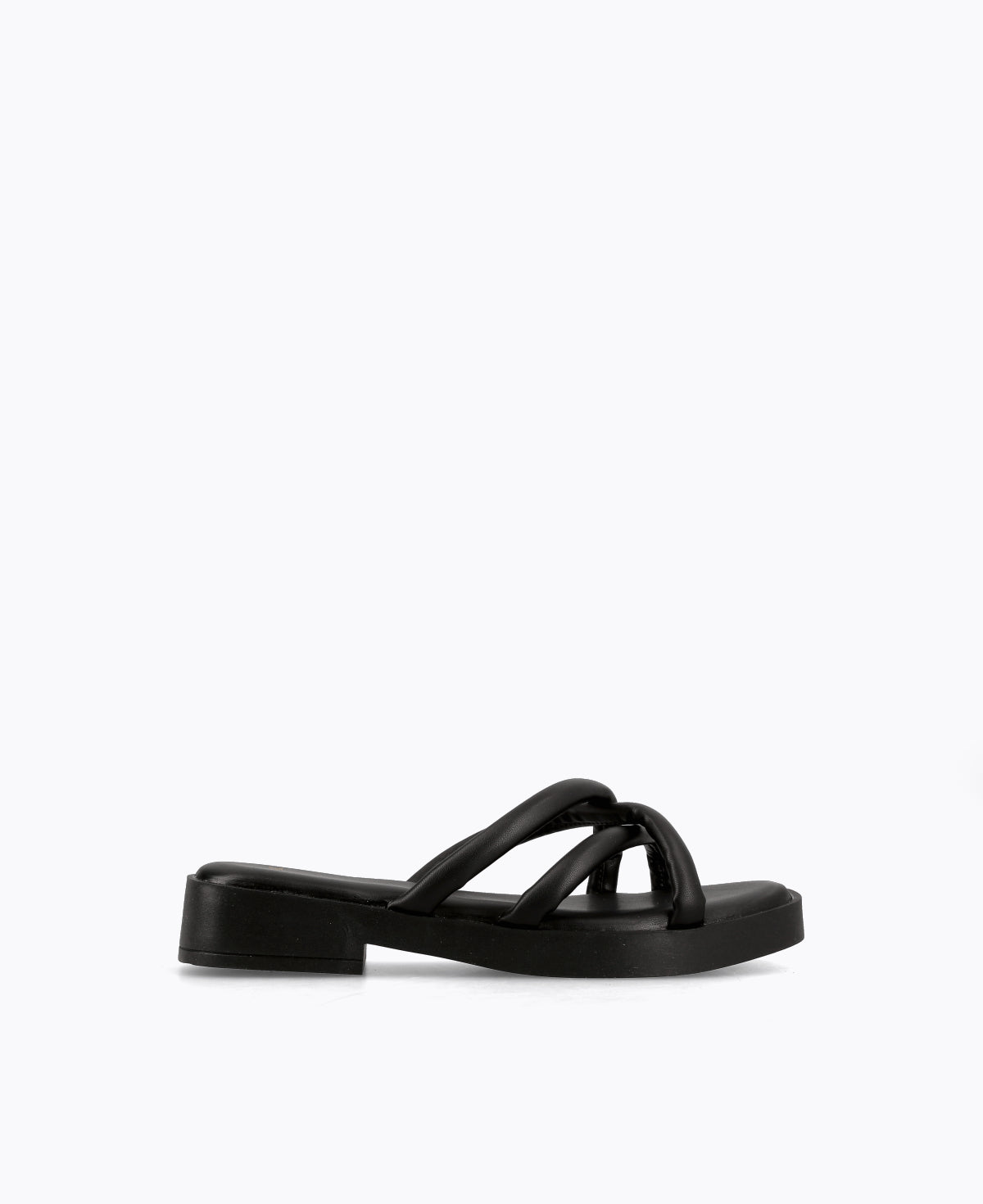 Sansa Platform Sandals - Black – DMK