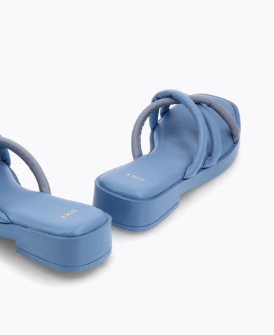 Sansa Platform Sandals - Blue